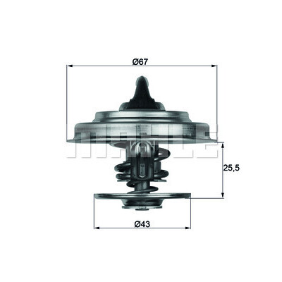 Thermostat, liqiuide de refroidissement
