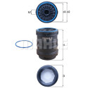 Filtre à carburant MAHLE ORIGINAL KC 646D