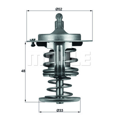 Thermostat, liqiuide de refroidissement