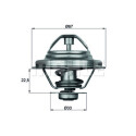 Thermostat, liqiuide de refroidissement