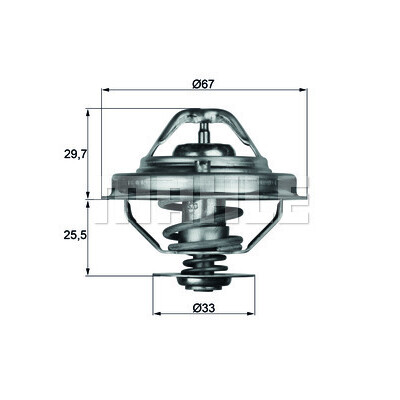 Thermostat, liqiuide de refroidissement