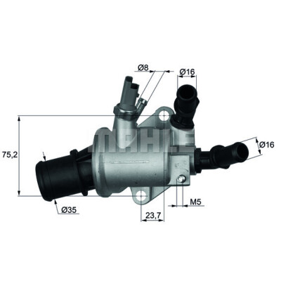Thermostat, liqiuide de refroidissement