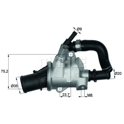 Thermostat, liqiuide de refroidissement