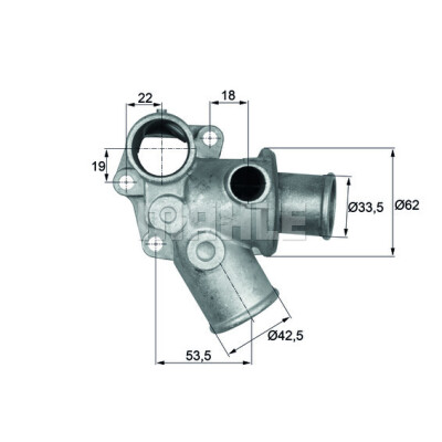Thermostat, liqiuide de refroidissement
