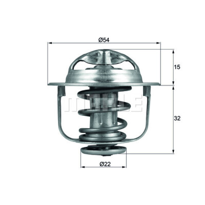 Thermostat, liqiuide de refroidissement