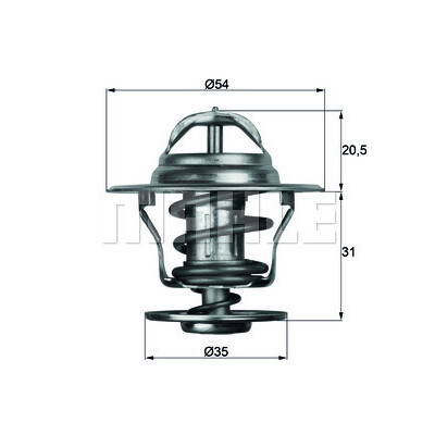 Thermostat, liqiuide de refroidissement
