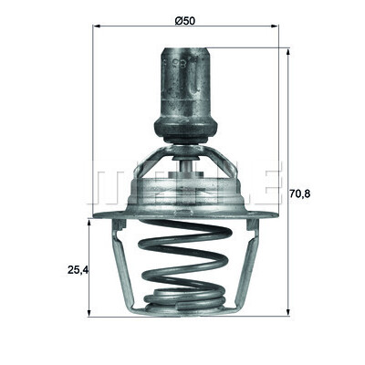Thermostat, liqiuide de refroidissement