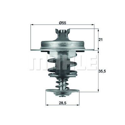 Thermostat, liqiuide de refroidissement
