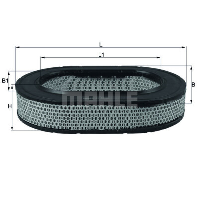 Filtre à air MAHLE ORIGINAL LX 86
