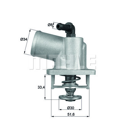Thermostat, liqiuide de refroidissement