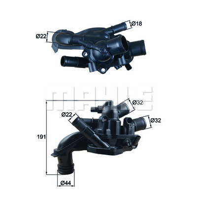 Thermostat, liqiuide de refroidissement