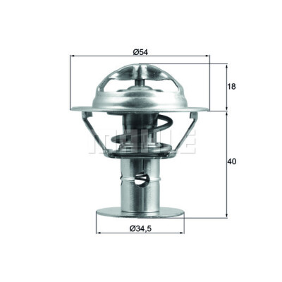 Thermostat, liqiuide de refroidissement