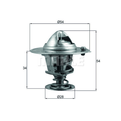Thermostat, liqiuide de refroidissement