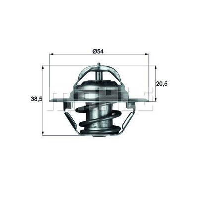 Thermostat, liqiuide de refroidissement