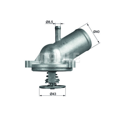 Thermostat, liqiuide de refroidissement