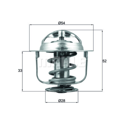 Thermostat, liqiuide de refroidissement