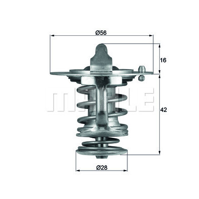 Thermostat, liqiuide de refroidissement