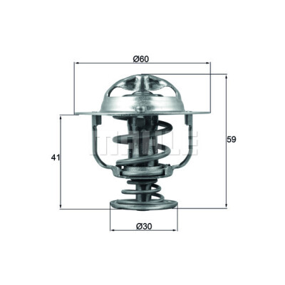 Thermostat, liqiuide de refroidissement
