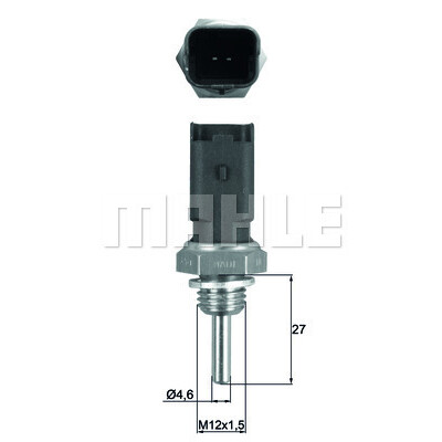 Sonde de température, liquide de refroidissement