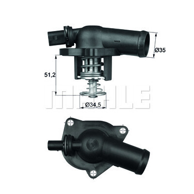 Thermostat, liqiuide de refroidissement