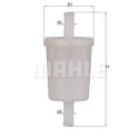 Filtre à carburant MAHLE ORIGINAL KL 260