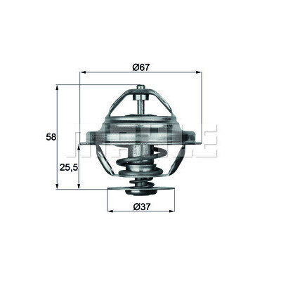 Thermostat, liqiuide de refroidissement