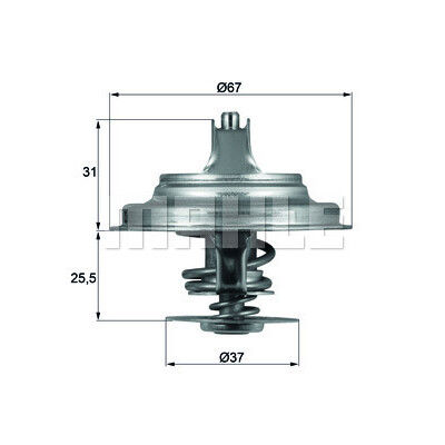Thermostat, liqiuide de refroidissement