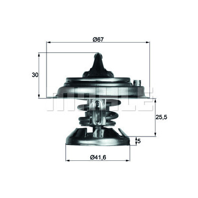 Thermostat, liqiuide de refroidissement