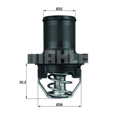 Thermostat, liqiuide de refroidissement