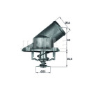 Thermostat, liqiuide de refroidissement