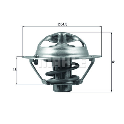 Thermostat, liqiuide de refroidissement