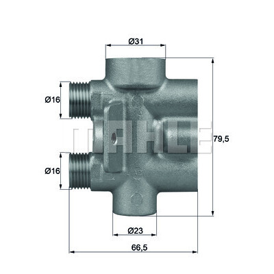 Thermostat, refroidissement d'huile