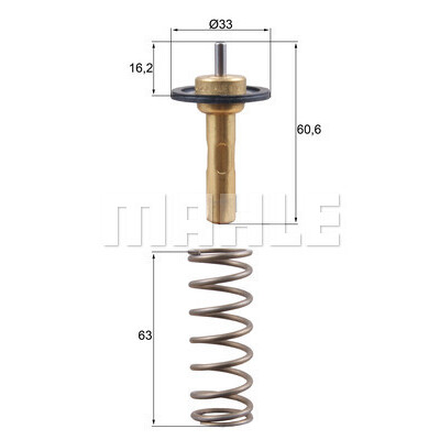Thermostat, liqiuide de refroidissement