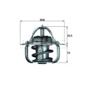 Thermostat, liqiuide de refroidissement