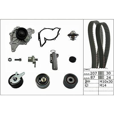 Pompe à eau + kit de distribution