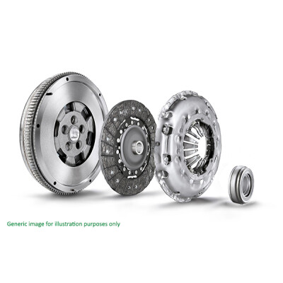 Kit d'embrayage + volant moteur bimasse DMF LUK 600 0016 00