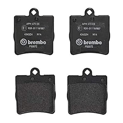Jeu de 4 plaquettes de frein BREMBO P 50 072