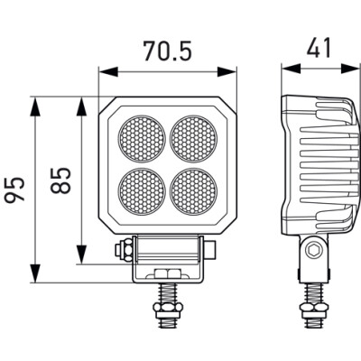 Projecteur de travail HELLA 1GA 357 110-012