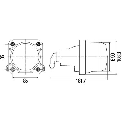 Projecteur principal
