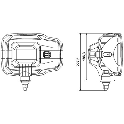 Projecteur principal