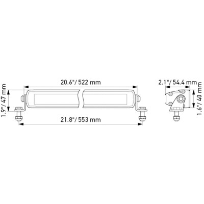 Projecteur longue portée