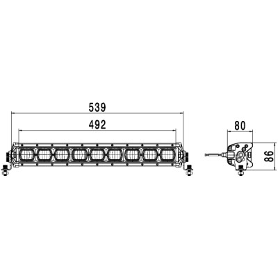 Projecteur longue portée