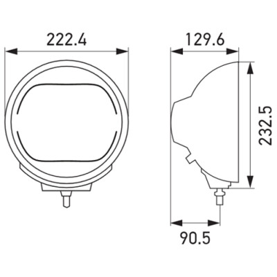 Projecteur longue portée