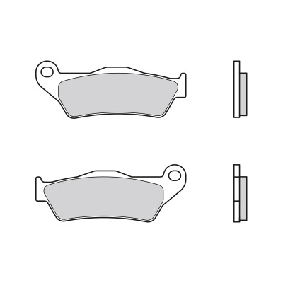 Jeu de plaquettes de frein Brembo
