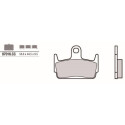 Jeu de plaquettes de frein BREMBO 07016BRE