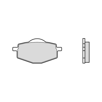 Jeu de plaquettes de frein BREMBO 07039BRE