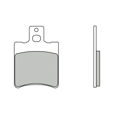 Jeu de plaquettes de frein BREMBO 07086BRE