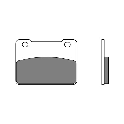 Jeu de plaquettes de frein BREMBO 07101BRE