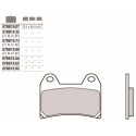 Jeu de plaquettes de frein Brembo
