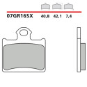 Jeu de plaquettes de frein BREMBO 07GR16SXBRE